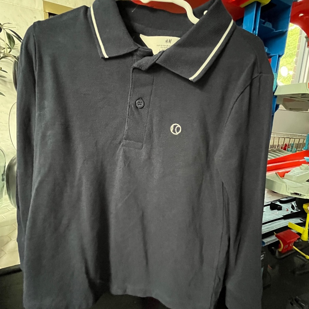 Long sleeve polo